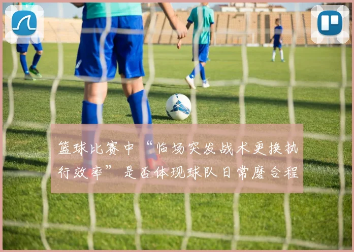 篮球比赛中“临场突发战术更换执行效率”是否体现球队日常磨合程度